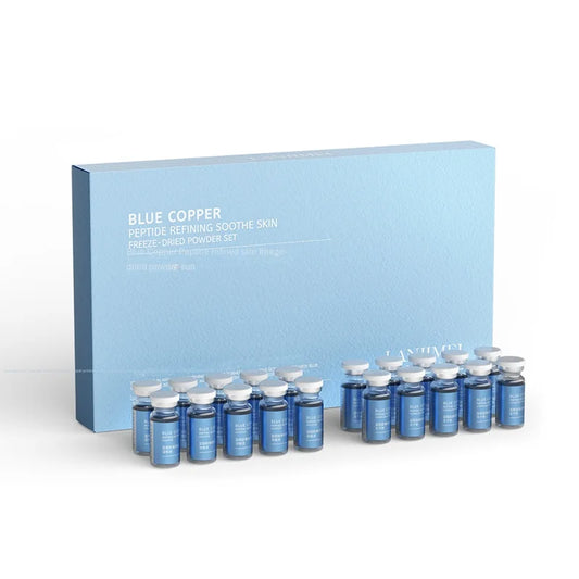 Blue Copper Peptide Serum 30ml - Anti-Aging & Lifting | Glättungs-Essenz gegen feine Linien