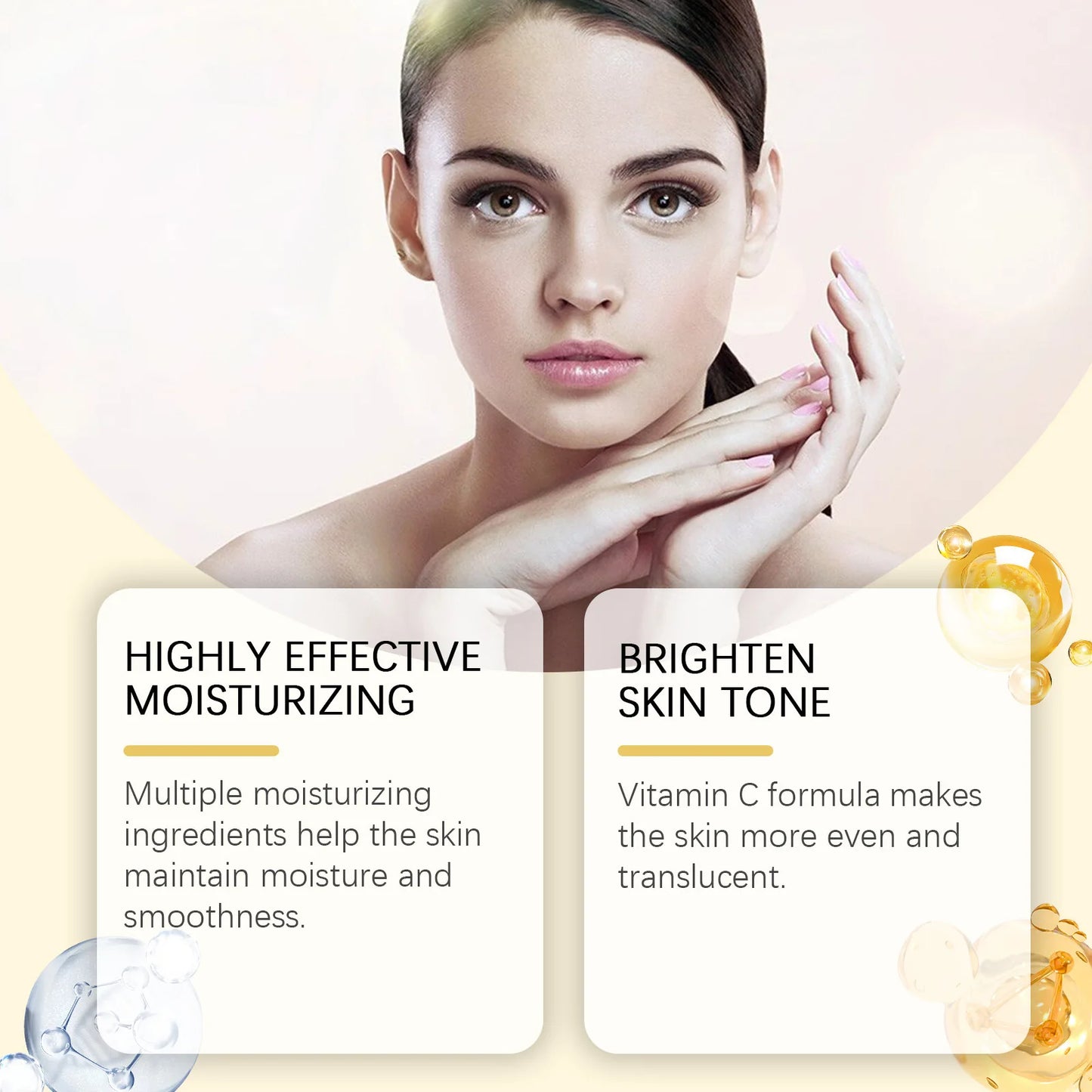 Vitamin C Whitening Freckles Serum Stick Remove Melasma Dark Spots Corrector Lighten Melanin Acne Anti-Aging Brighten Skin Care