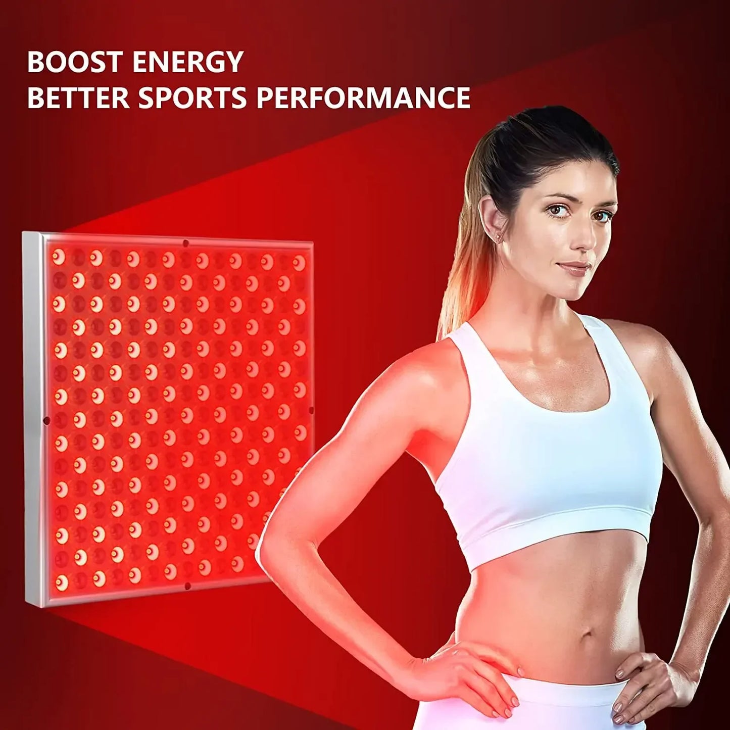 Premium Rotlichttherapie Panel 45W (660nm & 850nm) – Anti-Aging & Muskel-Regeneration