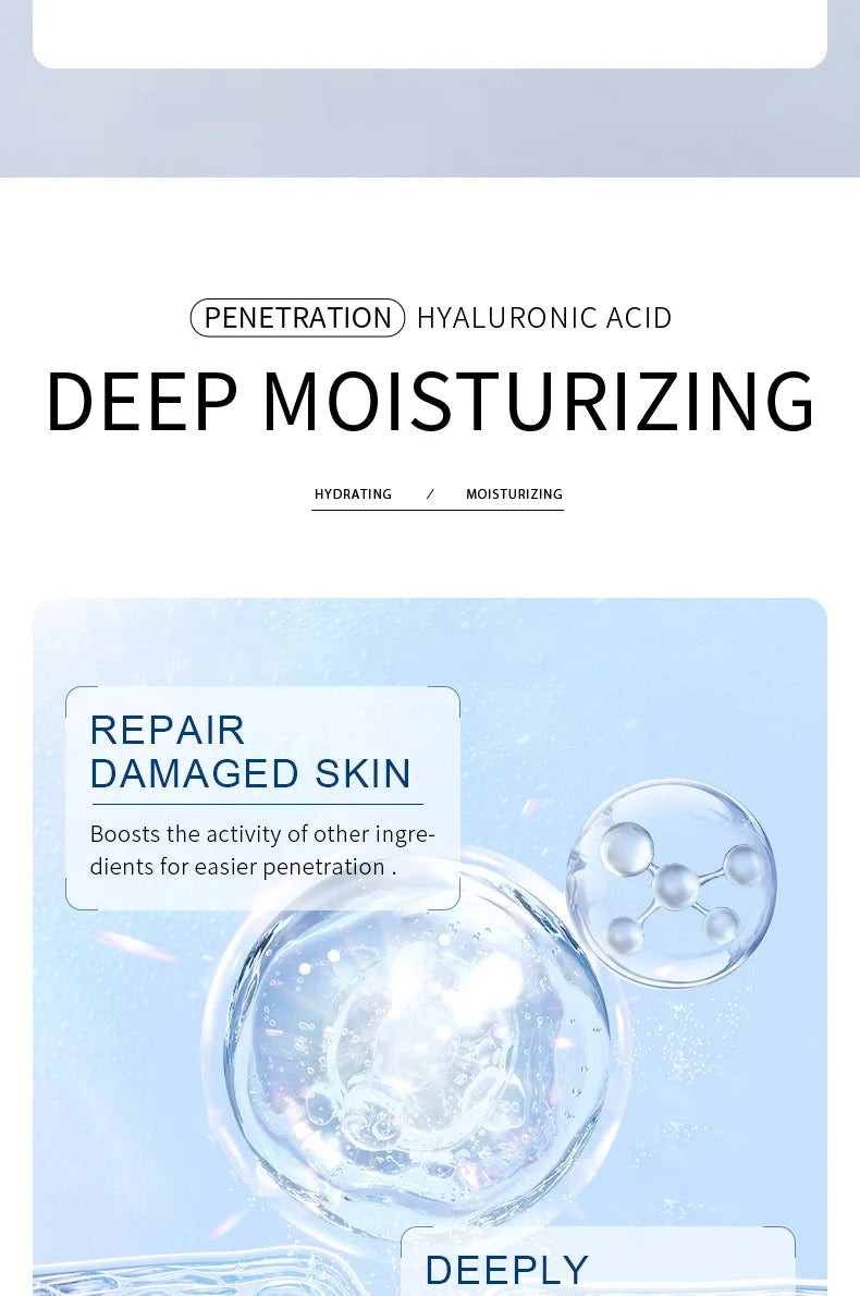 7er Hyaluronsäure Essence Set - Anti-Falten Serum mit Niacinamide & Oligopeptiden | Intensiv Feuchtigkeits-Ampoule