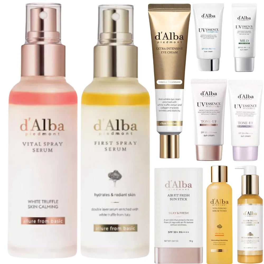 White Truffle Initial Mist Facial Moisturizer SPF50+ Sun Stick Moisturizing Aromatic Initial Mist Face Toner Korean Skin Care