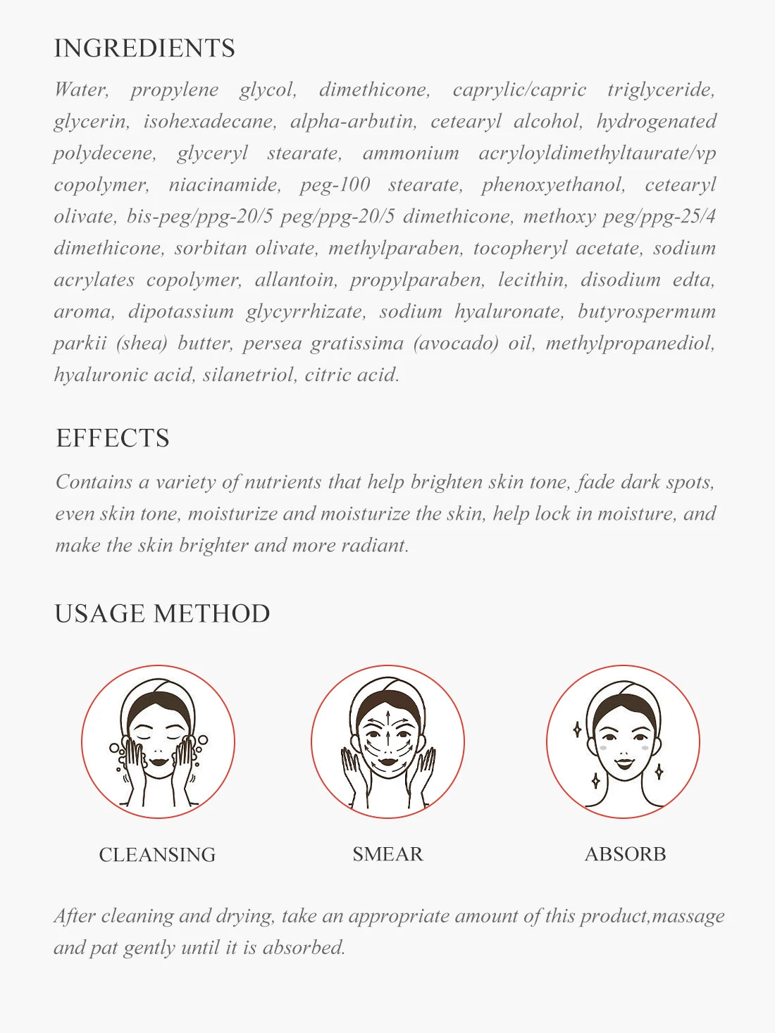 Fair King Brighten Lighten Spots Cream | Dark Spot Remover - 3% Arbutin + Nicotinamide - Fade Age Spots