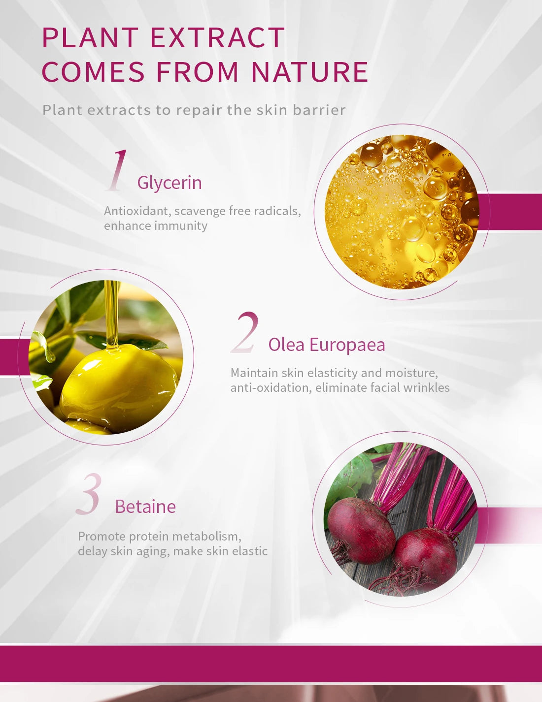 Anti-Wrinkle Cream 35g - Collagen & Olive Essence | Falten-Reducer & Whitening Rejuvenations-Creme