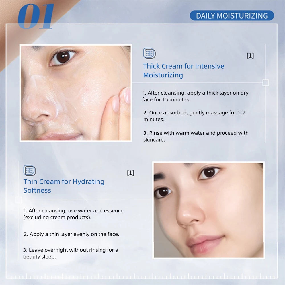 Collagen Anti-Aging Cream 50ml - Day & Night Firming | Straffungs-Lotion gegen Falten & Erschlaffung