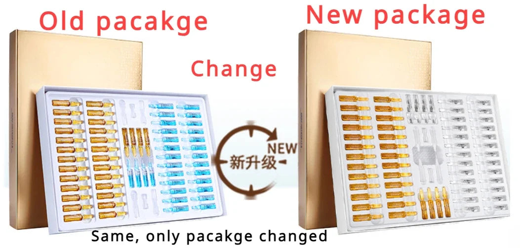 60 Pieces Niacinamide Moisturizing Essence Anti Wrinkle Pore Minimizer Skincare Acne Treatment Anti-Aging Oil-control Face Serum