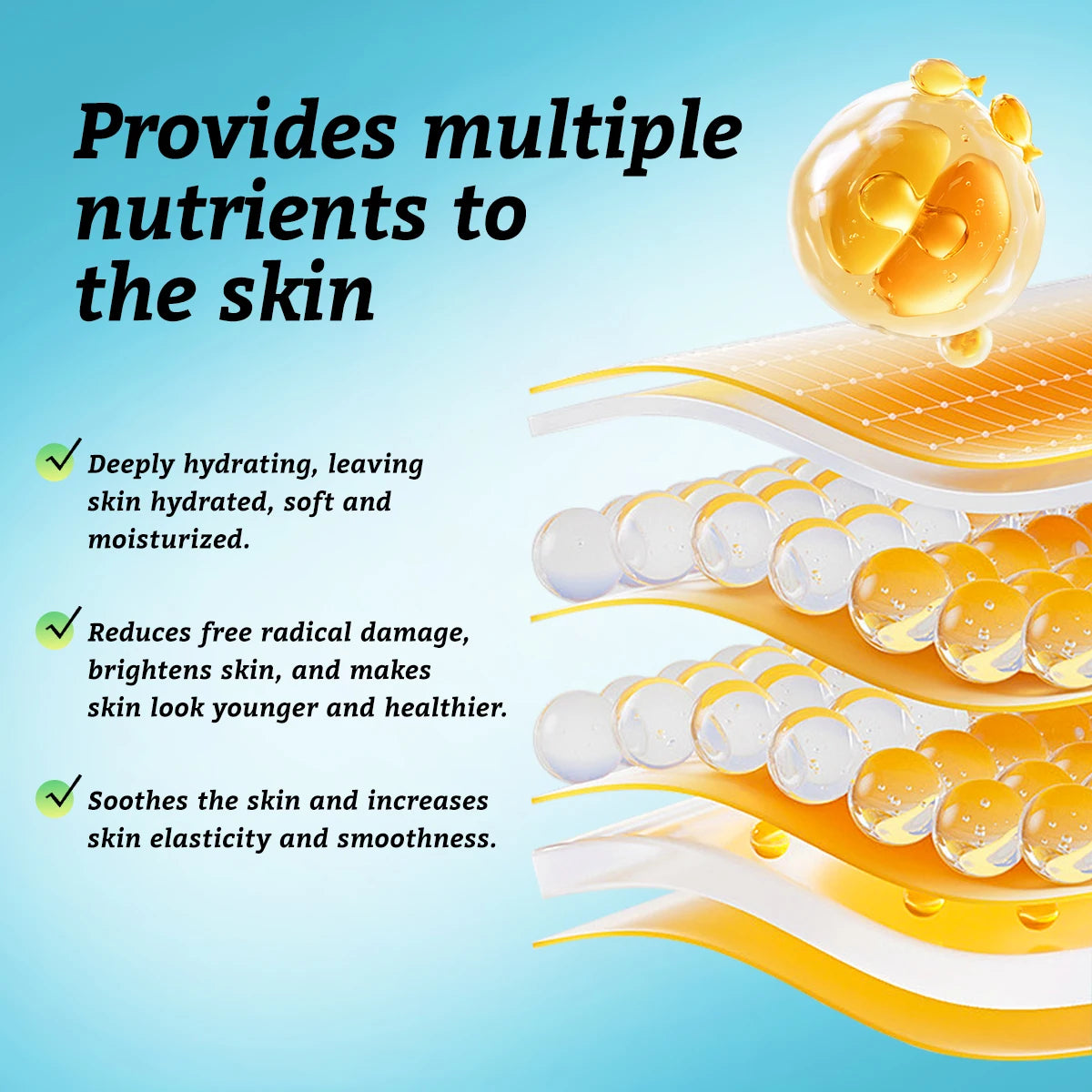 Anti-Wrinkle Cream 35g - Collagen & Olive Essence | Falten-Reducer & Whitening Rejuvenations-Creme