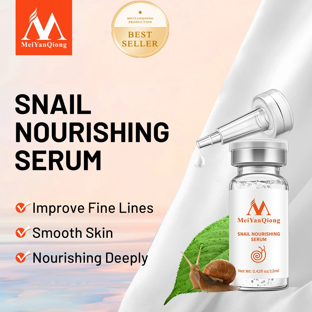 Snail Essence Serum | 100% Caracol + Hyaluronic Acid Pore Minimizer – Deep Hydration Youth Booster