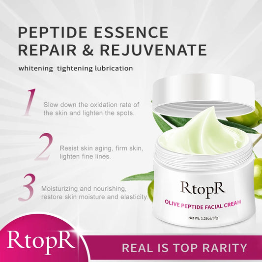 Anti-Wrinkle Cream 35g - Collagen & Olive Essence | Falten-Reducer & Whitening Rejuvenations-Creme