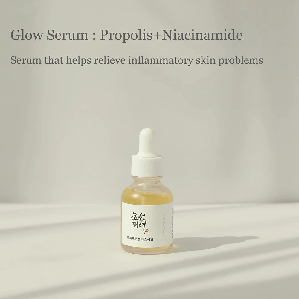 Korean Glow Serum - Deep Hydration mit Snail Mucin, Green Tea & Niacinamide | Anti-Aging Feuchtigkeitsserum