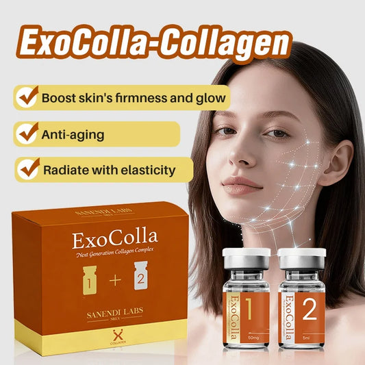 EXOColla Stem Cell NAD+Dr.Pen Serum Facial Serum With PDRN Collagen Hydrating Firming Skin Booster 2Vials